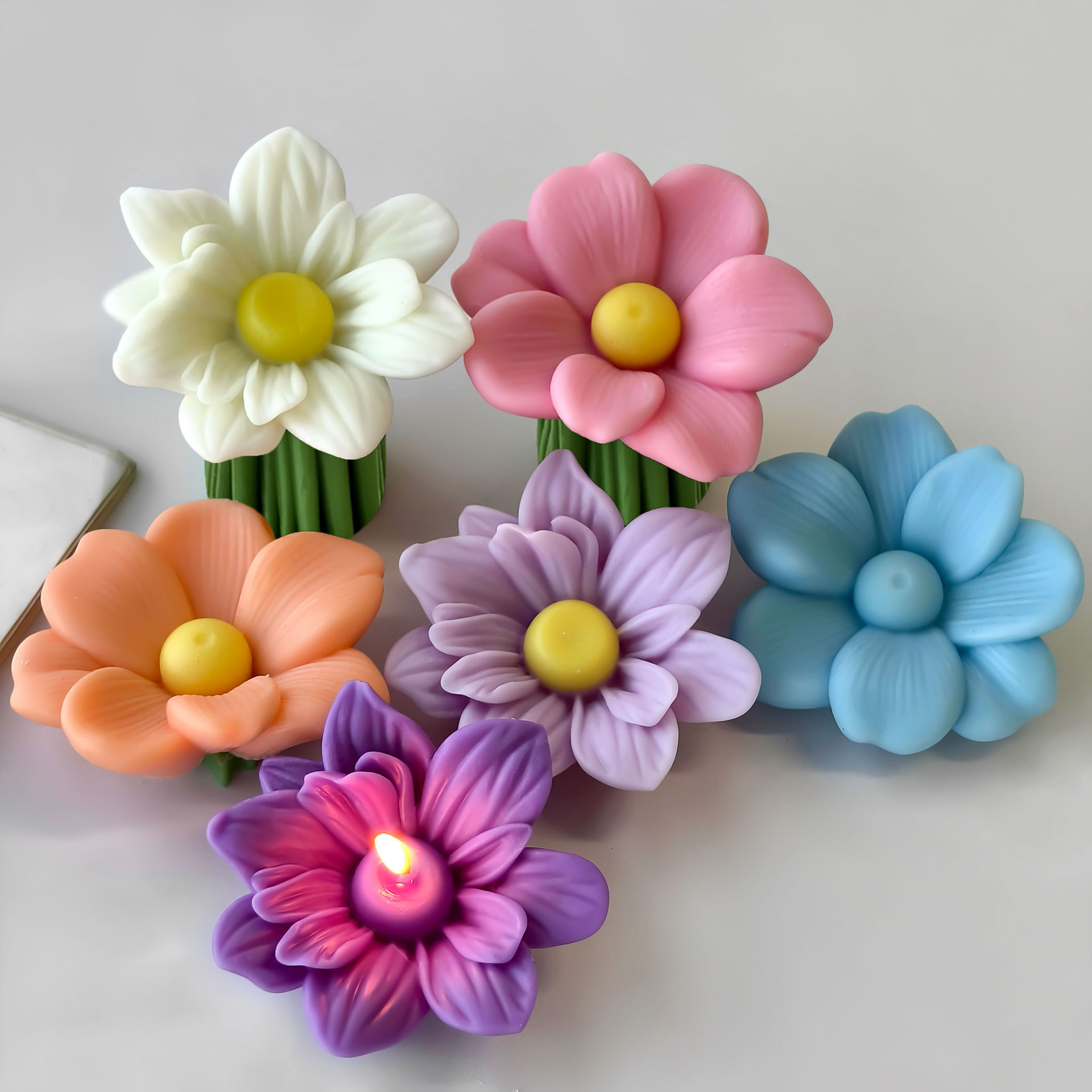 Candle Supplies Store - Fiori fai-da-te Aroma Candela Stampo in