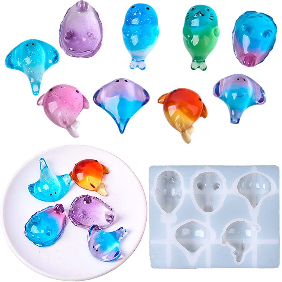 Candle Souvenir - Stampo in Silicone 3D a forma