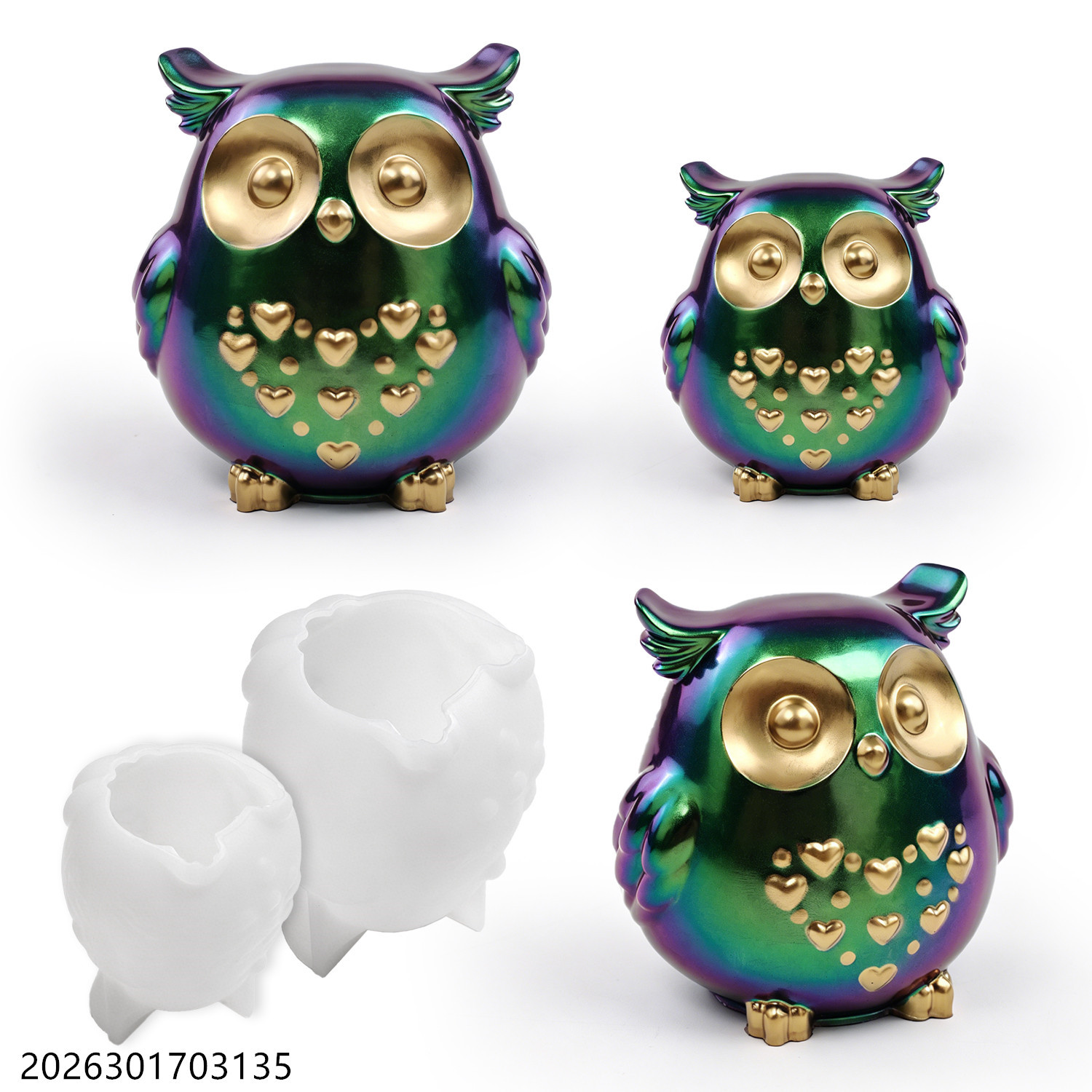 Candle Souvenir - Stampo in Silicone a Forma di