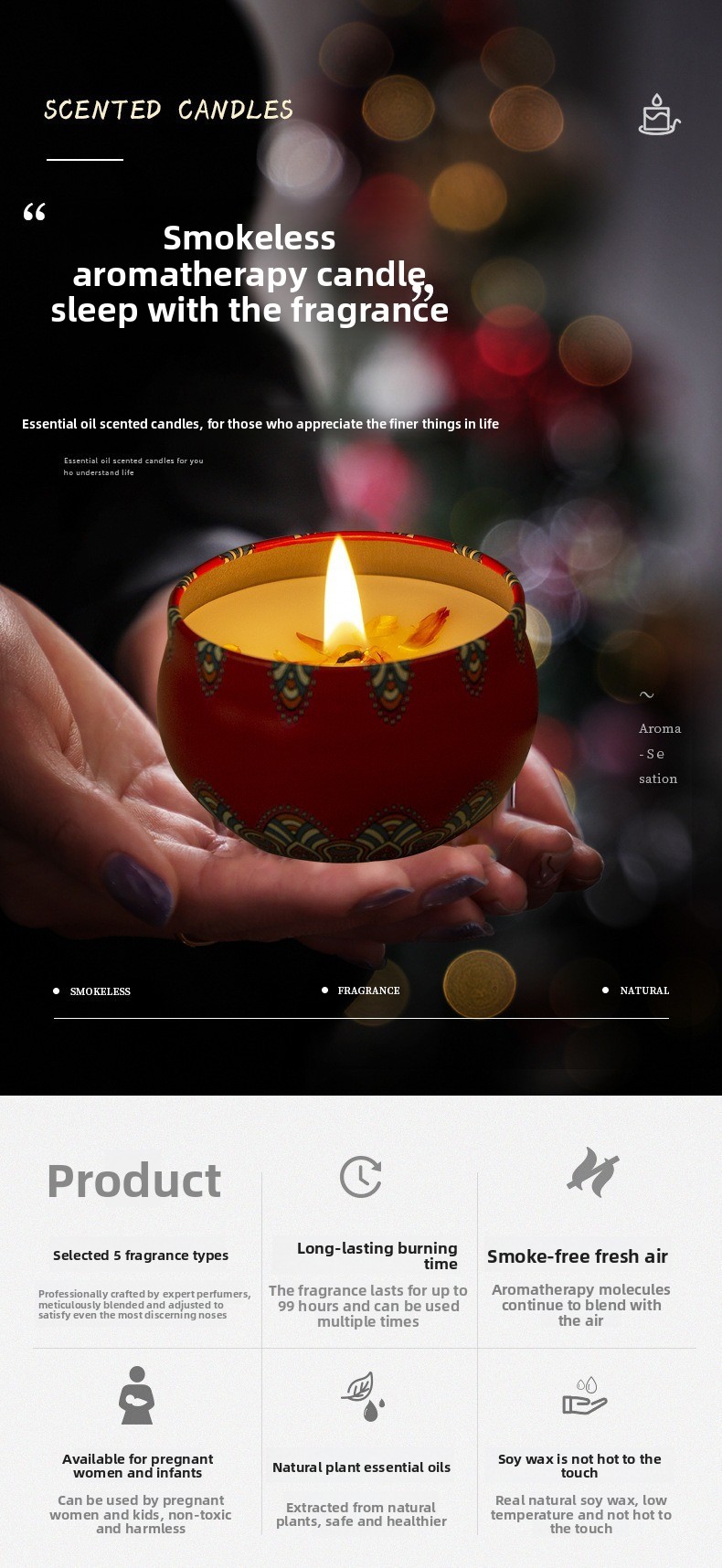 Candela Profumata Senza Fumo c - Candle Souvenir recensione e prezzo