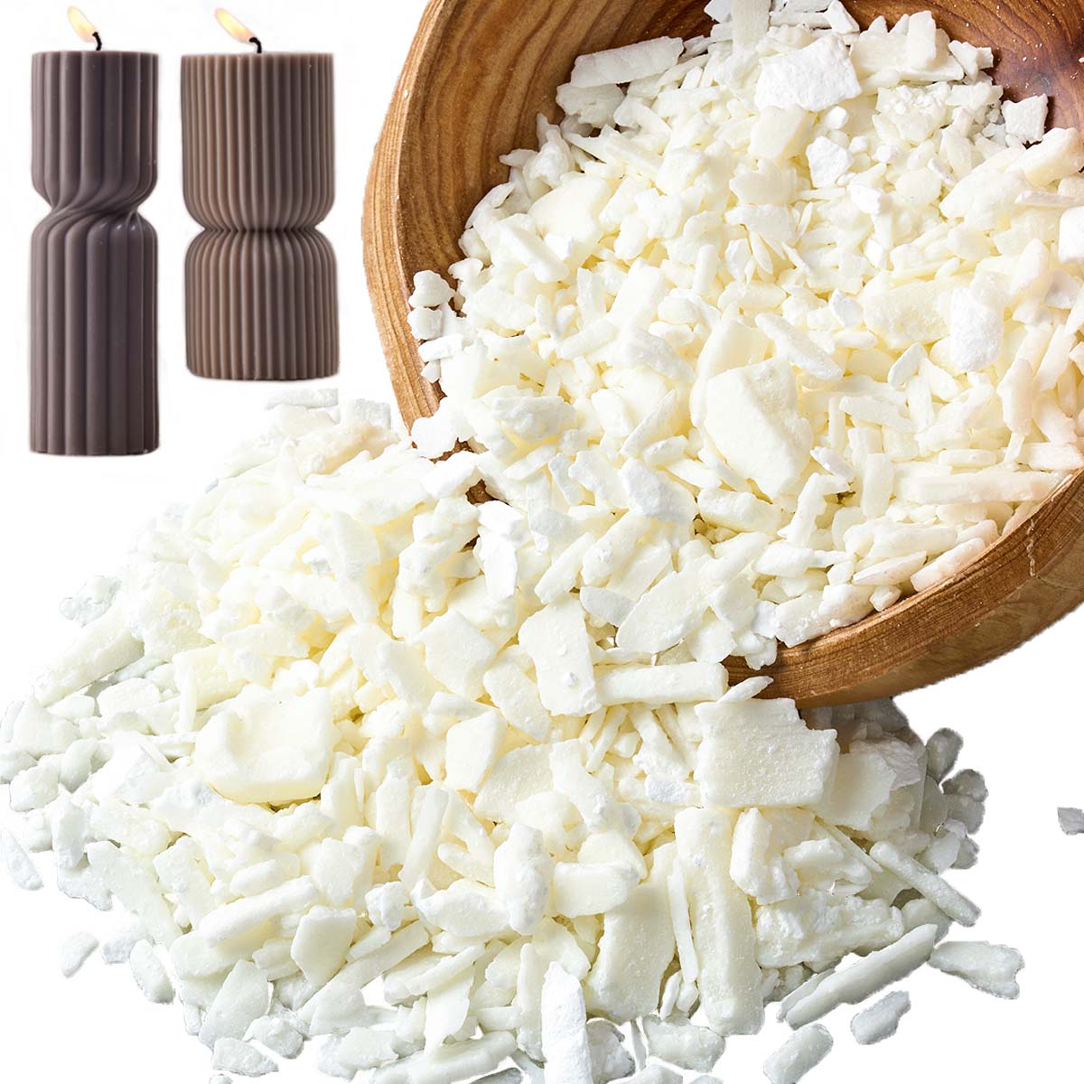 1 libbra di cera di soia bianc - Candle Supplies Bulk recensione e prezzo