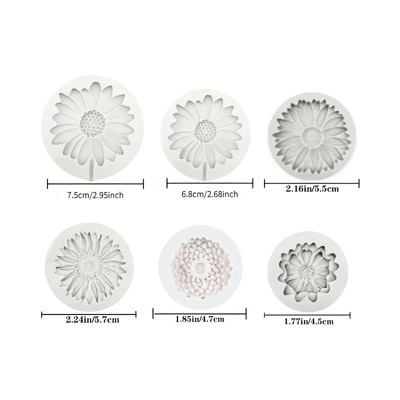 Set di 6 stampi in silicone a  - Candle Supplies Bulk recensione e prezzo